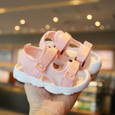 Έκο δερμάτινα σανδάλια από έκο δέρμα με στερέωση velcro σε τρία χρώματα