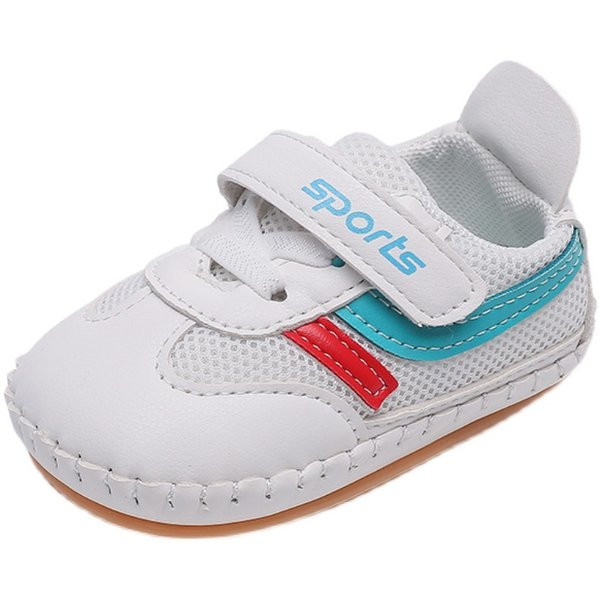 Elpojoši mazuļu apavi ar uzrakstu un velcro aizdari