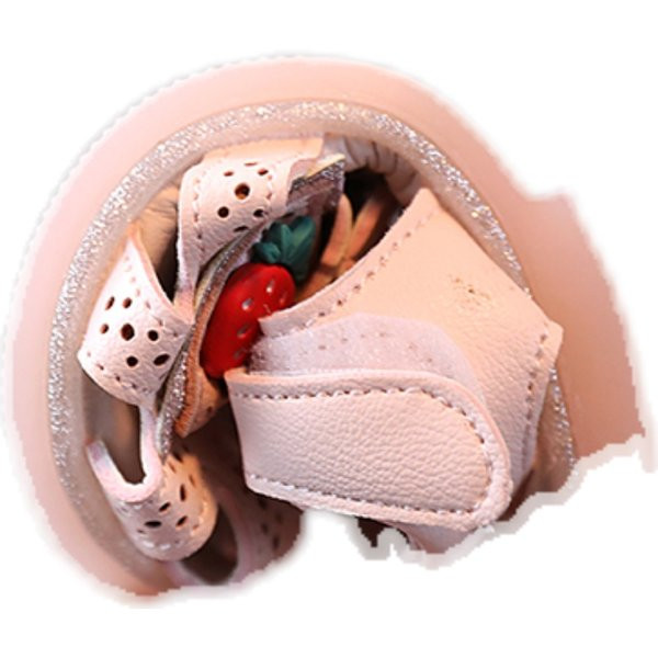 Nahast beebikingad paela ja kleebistega