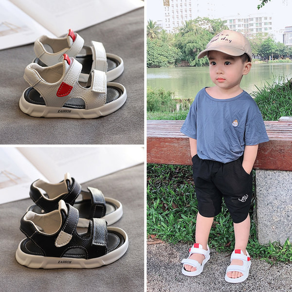 Kleepsudega ökonahast beebisandaalid poistele