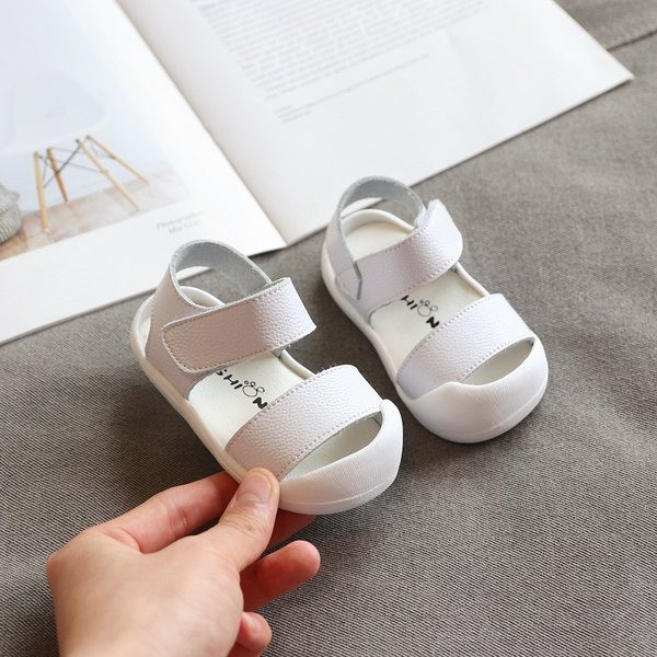 Öko-nahast valmistatud beebisandaalid - unisex mudel