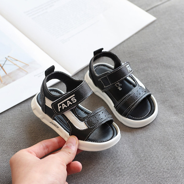 Бебешки сандали за момчета от еко кожа 