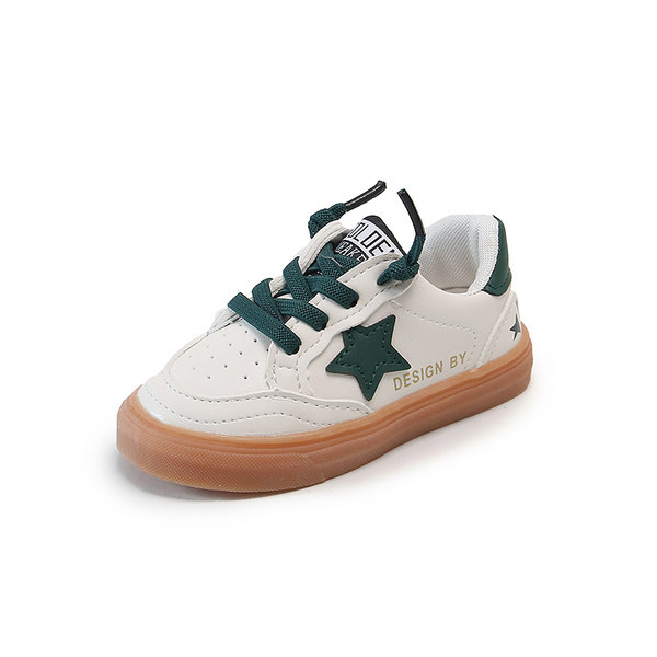 Нов модел бебешки кецове с връзки от еко кожа и неплъзгаща се подметка