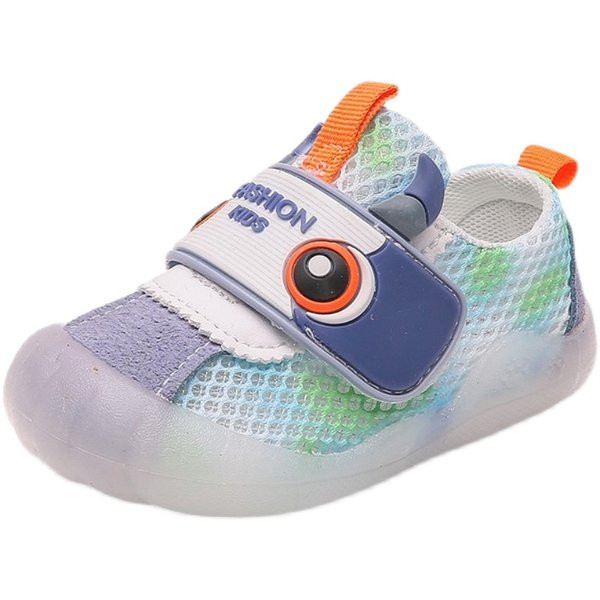 Бебешки маратонки от мрежеста материя и велкро лепенки