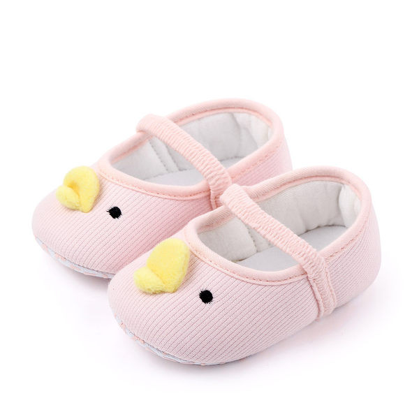 Бебешки обувки с бродерия за момичета