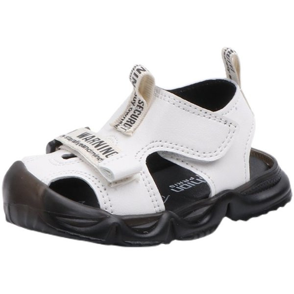 Beebi tekstiilist sandaalid poistele kirjadega