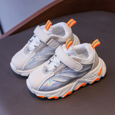 Παιδικά παπούτσια με  στερέωση velcro και κορδόνια σε τρία χρώματα