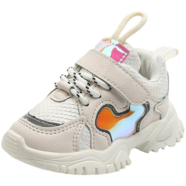 Valged kleebiste ja lipsudega laste vabaaja tossud