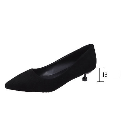 Naiste ökoseemisnahast kõrge kontsaga kinnised kingad