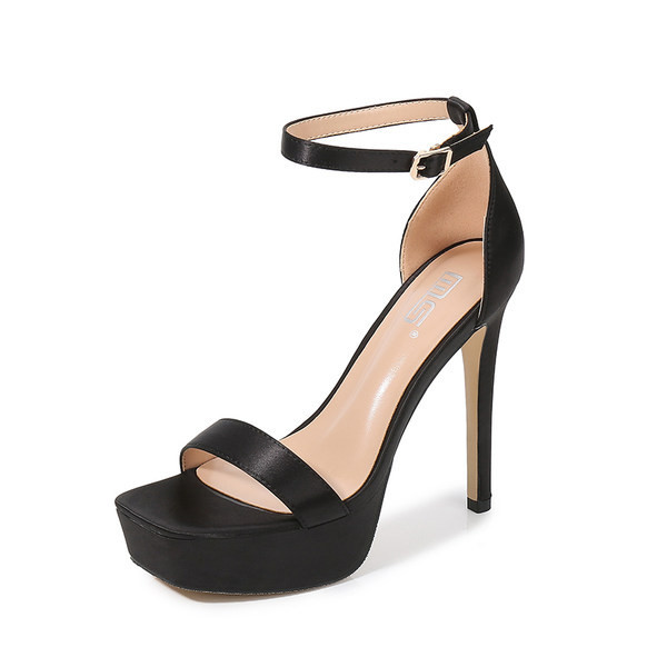 Uus mudel pandlaga ja 12,5 cm kontsaga naiste sandaalid