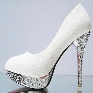 Νέο μοντέλο γυναικεία παπούτσια με ψηλό τακούνι και πέτρες σε διάφορα χρώματα