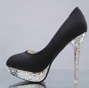 Νέο μοντέλο γυναικεία παπούτσια με ψηλό τακούνι και πέτρες σε διάφορα χρώματα