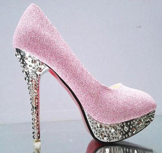 Νέο μοντέλο γυναικεία παπούτσια με ψηλό τακούνι και πέτρες σε διάφορα χρώματα