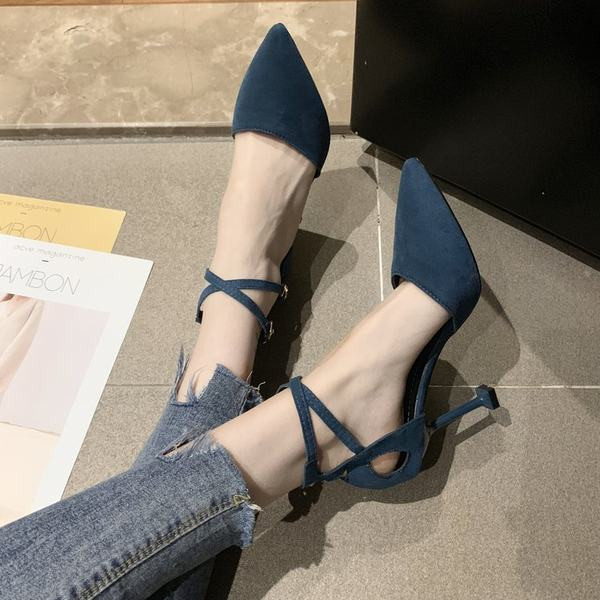 Novi model ženskih cipela na špic sa remenčićima i visokom petom 9 cm