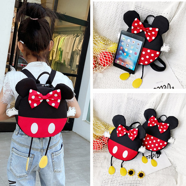 Dječji suvremeni ruksak s 3D elementima dva modela