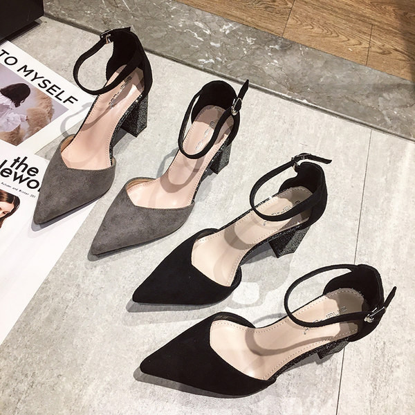 Öko-seemisnahast naiste sandaalid paksusega 10 cm