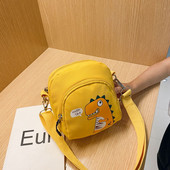 Καθημερινό παιδικό σακίδιο με φερμουάρ και απλικέ