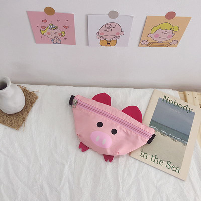 Lukuga ja aplikatsiooniga laste õlakott neljas mudelis