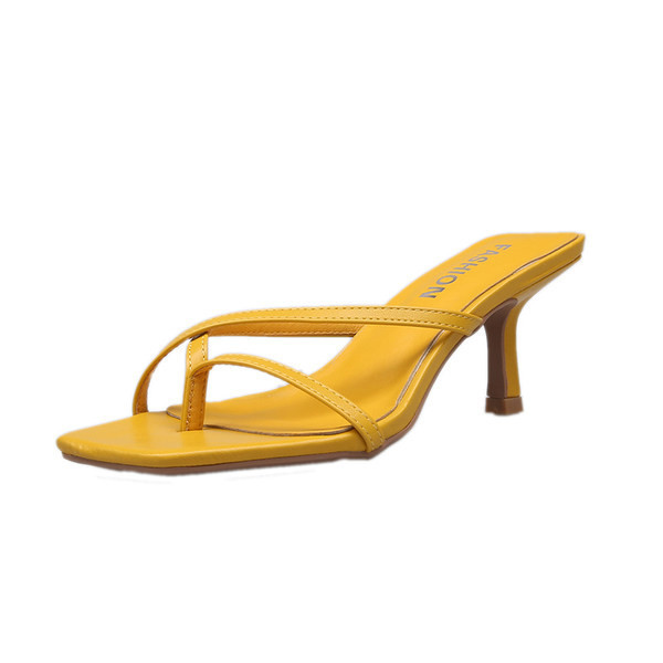 Γυναικεία παπούτσια από faux δέρμα με ψηλό τακούνι