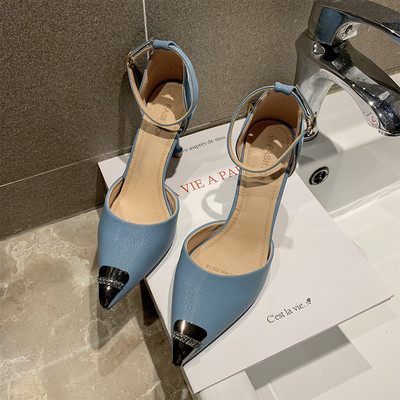 Γυναικεία casual παπούτσια με λεπτό τακούνι - μυτερά μοντέλα σε διάφορα χρώματα