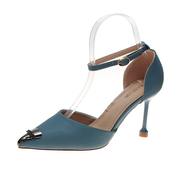 Γυναικεία casual παπούτσια με λεπτό τακούνι - μυτερά μοντέλα σε διάφορα χρώματα