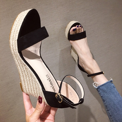 Uus mudel naiste vabaaja sandaalid platvormiga 10 cm