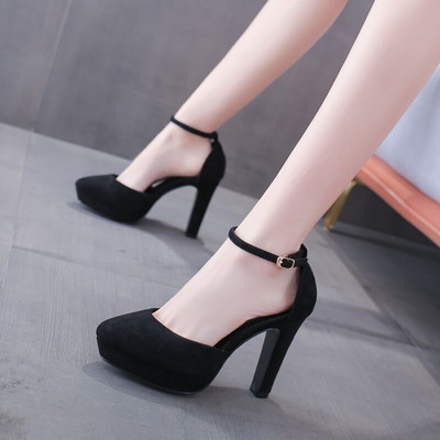 Moodsad naiste kingad 11 cm kõrge või 14 cm kontsaga - öko seemisnahk