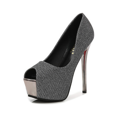 Νέο μοντέλο γυναικεία παπούτσια με ψηλό τακούνι 14 cm σε διάφορα χρώματα