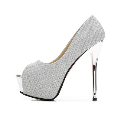 Νέο μοντέλο γυναικεία παπούτσια με ψηλό τακούνι 14 cm σε διάφορα χρώματα