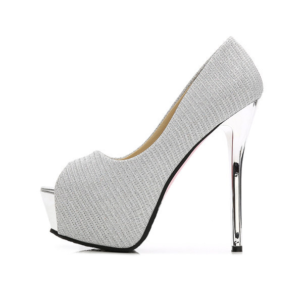 Νέο μοντέλο γυναικεία παπούτσια με ψηλό τακούνι 14 cm σε διάφορα χρώματα