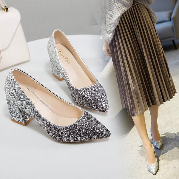 Νέο μοντέλο γυναικεία παπούτσια μπαλαρίνας με τακούνι 6 cm
