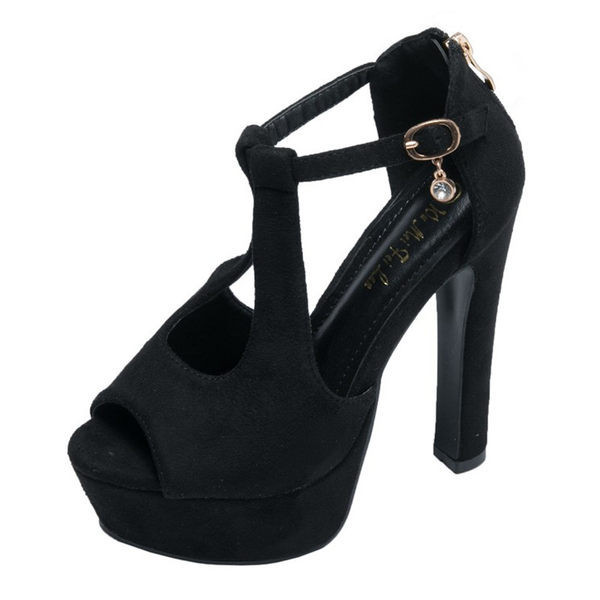 Naiste sandaalide uus mudel 12,5 cm kõrge kontsaga ja ripatsiga