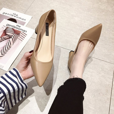 Uus madala kontsaga ökonahast naiste kingade mudel - terava otsaga mudel