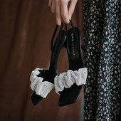 Νέο μοντέλο σανδάλια με λουράκι και λεπτό τακούνι