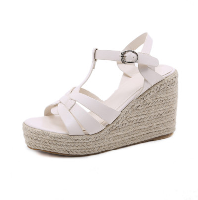 Νέο μοντέλο γυναικεία σανδάλια με δερμάτινα λουριά και πλατφόρμα ύψους 10 cm