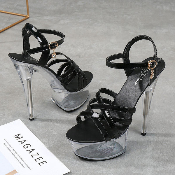 Moderne ženske sandale sa remenčićima od umjetne kože u više boja