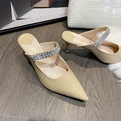 Naiste teravatipulised pärli kaunistusega kingad - kaks mudelit