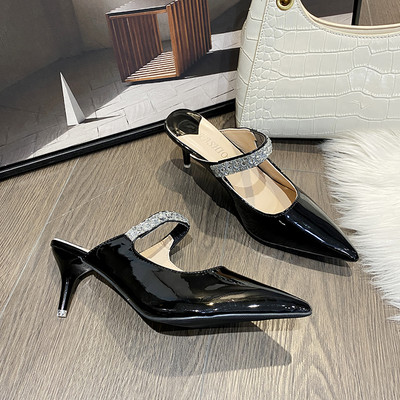 Naiste teravatipulised pärli kaunistusega kingad - kaks mudelit