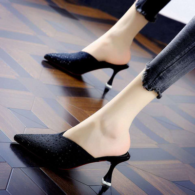 Naiste susside teravatipuline kivikeste ja kontsaga mudel 7 cm