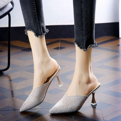 Naiste susside teravatipuline kivikeste ja kontsaga mudel 7 cm