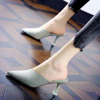 Naiste susside teravatipuline kivikeste ja kontsaga mudel 7 cm