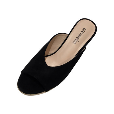 Moodsad naiste sussid platvormiga 9 cm