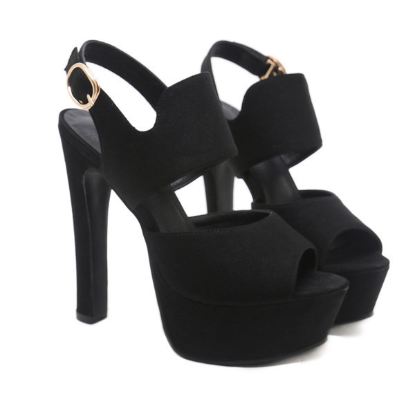 Νέο μοντέλο γυναικεία σανδάλια με αγκράφα και τακούνι 13,5 cm