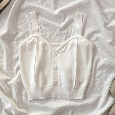 Καθημερινή γυναικεία αμάνικη  μπλούζα με κουμπιά - δύο μοντέλα