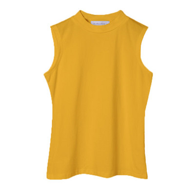 Γυναικεία αμάνικη μπλούζα με μοντέλο σε σχήμα Ο