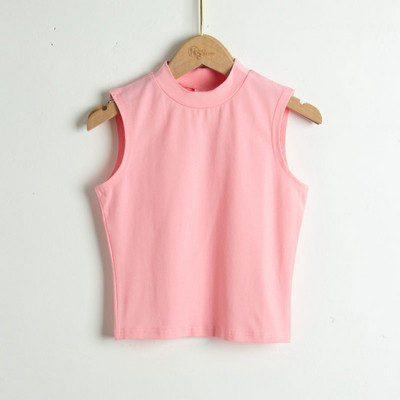 Γυναικεία αμάνικη μπλούζα με μοντέλο σε σχήμα Ο