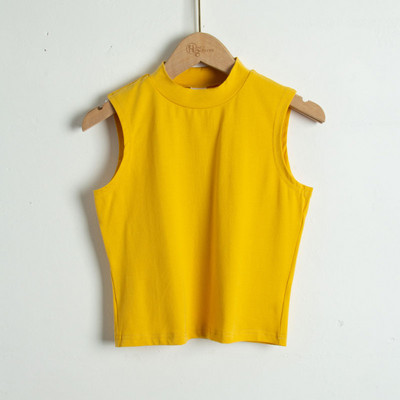 Γυναικεία αμάνικη μπλούζα με μοντέλο σε σχήμα Ο