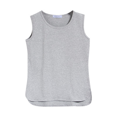 Casual γυναικεία αμάνικη μπλούζα με O-neck