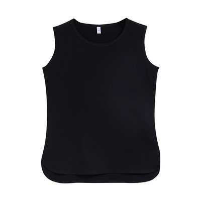 Casual γυναικεία αμάνικη μπλούζα με O-neck