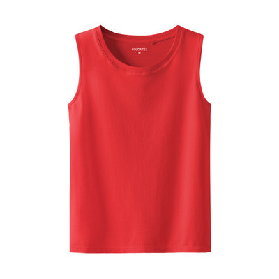 Naiste puuvillane topp ovaalse kaelusega tavaline mudel